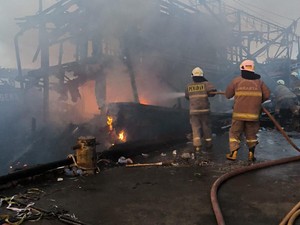 Kebakaran Kapal di Penjaringan Diduga Dipicu Korsleting dari Ruang Mesin