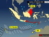 Muncul 2 Bibit Siklon Tropis di Wilayah RI, BMKG Minta Warga Siaga
