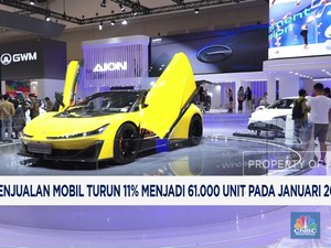 Video: Penjualan Mobil RI Turun 11% di Januari 2025