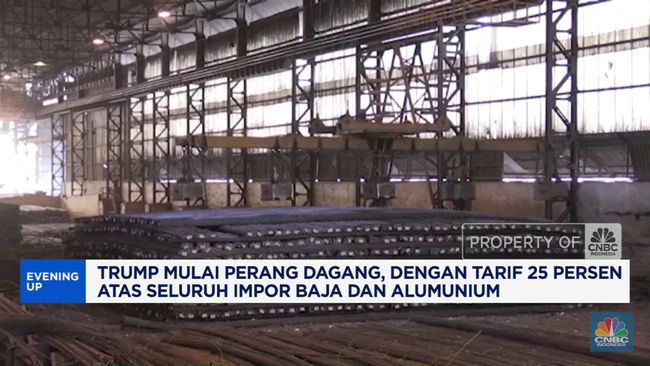 Video: Perang Dagang Dimulai, Impor Baja dan Alumunium Kena Tarif 25%