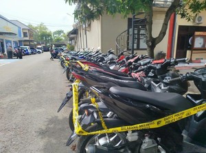 Razia Balap Liar di Bangkalan, 39 Motor Diamankan