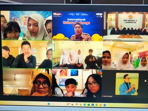 48 SMP di Lamongan Ikut International Culture Exchange Project 3 Negara