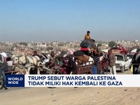 Video: Trump Sebut Warga Palestina Tidak Miliki Hak Kembali Ke Gaza