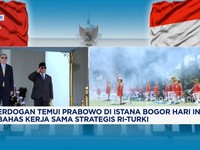Video: Presiden Erdogan Temui Prabowo di Istana Bogor Hari Ini