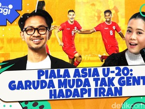 Piala Asia U-20: Garuda Muda Tak Gentar Hadapi Iran