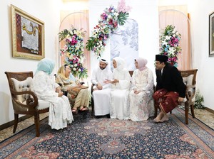 Digelar di Rumah, Resepsi Pernikahan Anak Mensos Berlangsung Sederhana