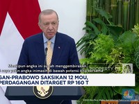 Video: Erdogan-Prabowo Saksikan 12 MOU, Ada Pabrik Drone