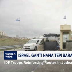 Video: Israel Ganti Nama Tepi Barat Jadi Yudea dan Samaria