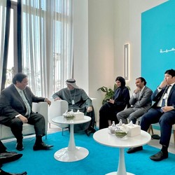 Simak! Hasil Pertemuan Menko Airlangga & CEO Masdar di Dubai