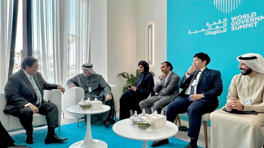Menko Perekonomian Bertemu CEO Masdar, Sepakat Perkuat Kerja Sama Investasi Energi Terbarukan. (Dok Kemenko Perekonomian)