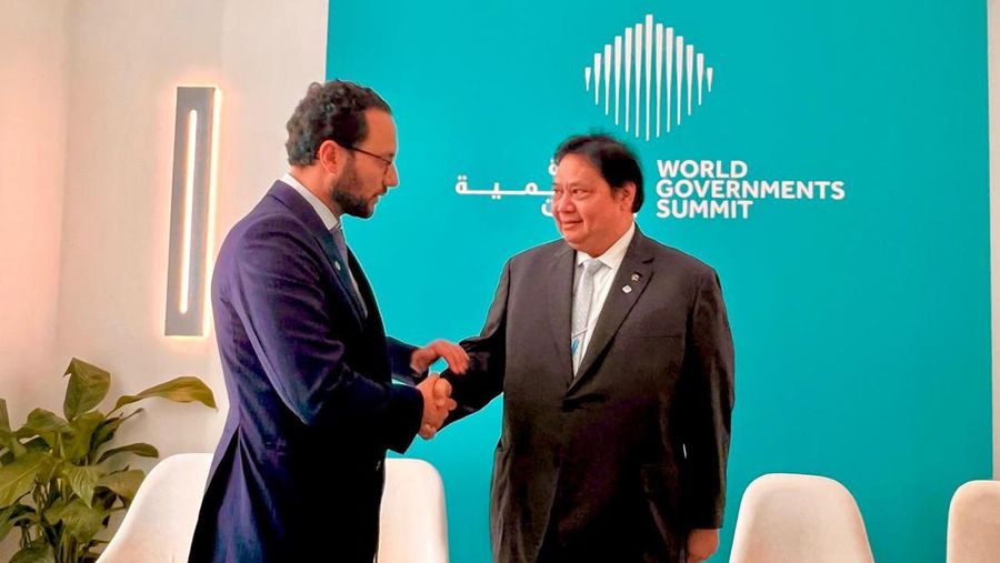 Terima Presiden Crypto.Com, Menko Airlangga Ajak Investasi Kembangkan Ekosistem dan Pusat Data Industri Blockchain Di Indonesia. (Dok Menko Perekonomian)