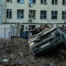 Rudal Rusia Hantam Jemaat Gereja Ukraina, 34 Tewas