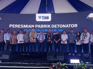 PT TDMB Resmikan Pabrik Detonator Pertama di Muara Badak Kukar