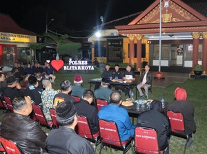 Ciptakan Kondusifitas, Polres Blitar Kota Sinergi dengan IPSI Blitar Raya