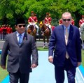 Ramai Menteri Ikut Prabowo Sambut Erdogan di Istana Bogor