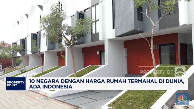 Video: RI Masuk 10 Negara dengan Harga Rumah Mahal di Dunia