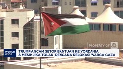 Video: Trump Setop Bantuan Ke Yordania-Mesir Jika Tolak Relokasi Gaza