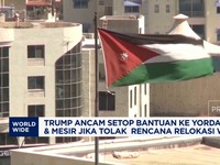 Video: Trump Setop Bantuan Ke Yordania-Mesir Jika Tolak Relokasi Gaza