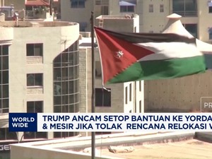 Video: Trump Setop Bantuan Ke Yordania-Mesir Jika Tolak Relokasi Gaza