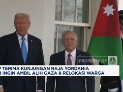 Video: Trump Terima Menjamu Raja Yordania, AS "Ngotot" Ambil Alih Gaza