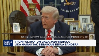 Video: Trump: Gaza Jadi  Neraka Jika Hamas Tak Bebaskan Semua Sandera