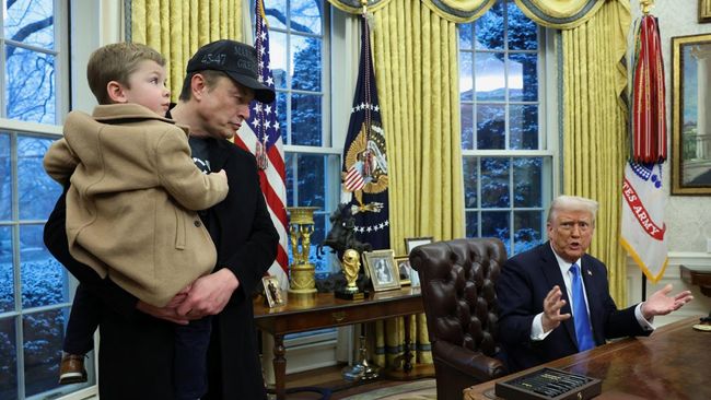 Donald Trump ke Arab Saudi Jualan Senjata, Elon Musk Diajak