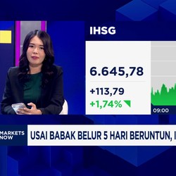 Video: Usai Babak Belur 5 Hari Beruntun, IHSG Terbang Lebih Dari 1 %