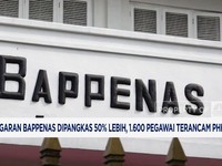 Anggaran Bappenas Dipangkas 50% Lebih, 1.600 Pegawai Terancam PHK