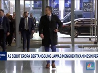 Video: AS Sebut Eropa Tanggung Jawab Hentikan Mesin Perang Rusia