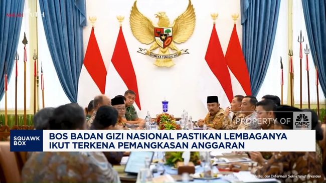 Badan Gizi Nasional Kena Pemangkasan Anggaran Sebesar 0,28%