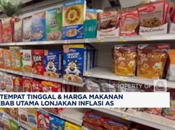 Video: Biaya Tempat Tinggal & Harga Makanan Dorong Lonjakan Inflasi AS