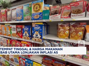 Video: Biaya Tempat Tinggal & Harga Makanan Dorong Lonjakan Inflasi AS
