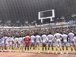 Bobotoh Padati Latihan Persib, Beri Dukungan Jelang Lawan Persija