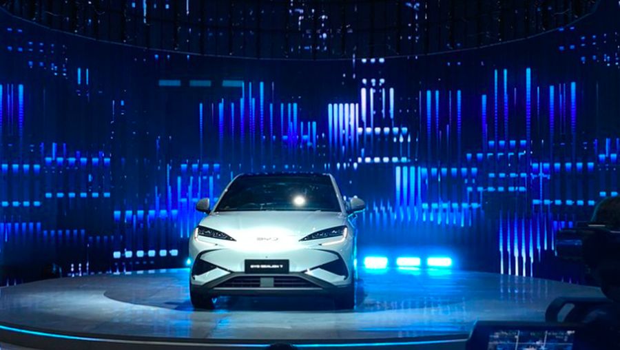 BYD Sealion 7. (Ridwan Arifin/Detik.com)