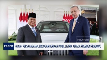 Video: Hadiah Persahabatan, Erdogan Kasih Mobil Listrik ke Prabowo