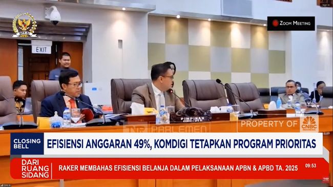 Efisiensi Anggaran 49%, Komdigi Tetapkan Program Prioritas