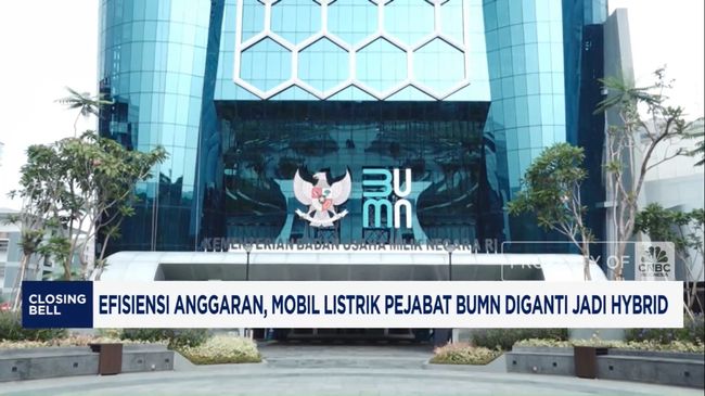 Efisiensi Anggaran, Mobil Pejabat BUMN Diganti Jadi Hybrid