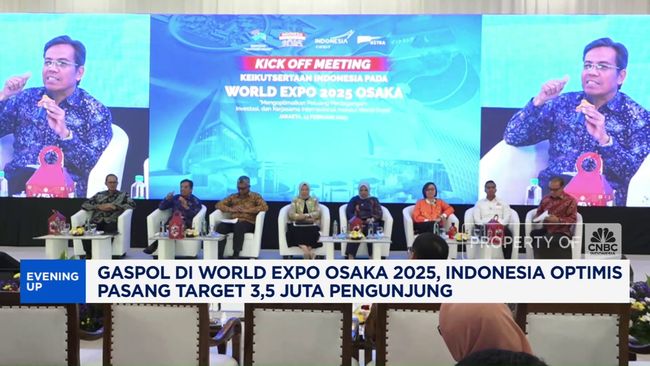 Gaspol di World Expo Osaka 2025, RI Pasang Target 3,5 Juta Pengunjung