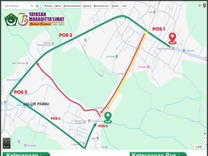 Pengumuman, Lalin di Jalan Labuhan Lombok-Mataram Dialihkan Siang Ini