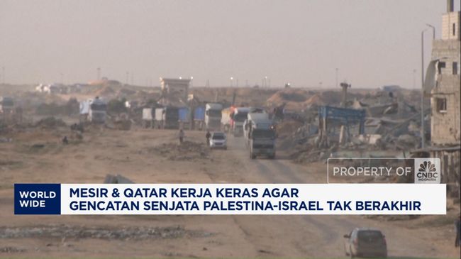 Video: Mesir dan Qatar Dorong Agar Gencatan Senjata Gaza Tak Berakhir