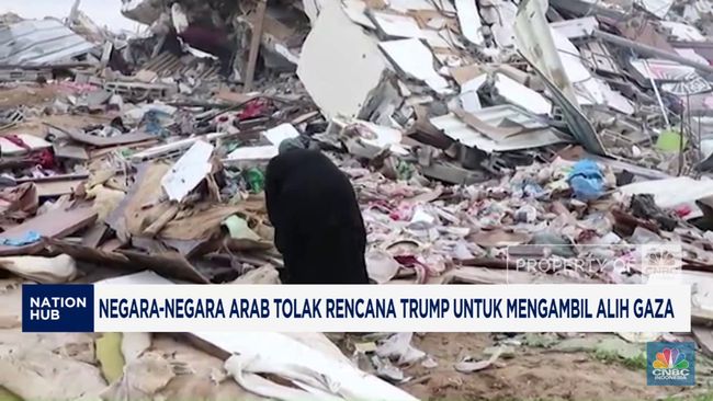Video: Negara Arab Tolak Rencana Trump Ambil Alih Gaza