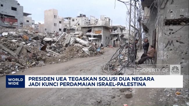 UEA Sebut Solusi Dua Negara Kunci Perdamaian Israel-Palestina