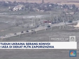 Video: Rusia Tuduh Ukraina Serang Konvoi Pakar Tenaga Nuklir