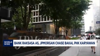 Video: Bank Raksasa AS, JPmorgan Chase Bakal PHK Karyawan