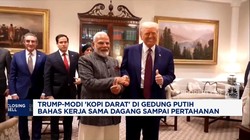 Video: Trump-Modi 'Kopi Darat' di Gedung Putih