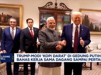 Video: Trump-Modi 'Kopi Darat' di Gedung Putih