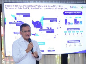 Kapasitas Produksi Pupuk Indonesia Tembus 14,6 Juta Ton