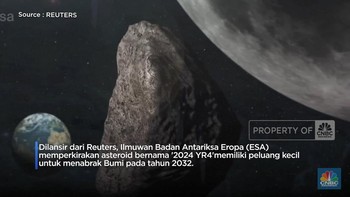 Ilmuwan Perkirakan Akan Ada Asteroid Tabrak Bumi di 2032