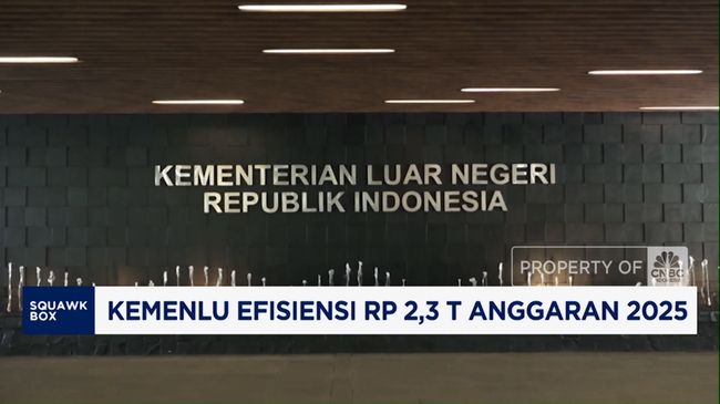 Kemenlu Efisiensi Rp 2,3 Triliun Anggaran di Tahun 2025