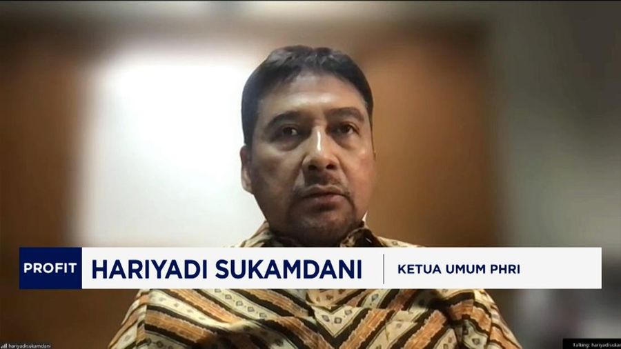 Ketua Umum PHRI, Hariyadi Sukamdani dalam program CNBC Indonsia Profit. (CNBC Indonesia TV)